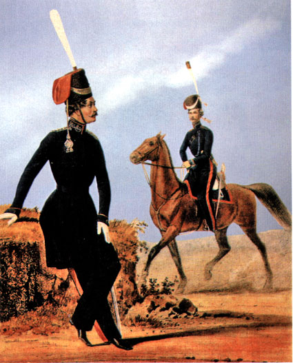 Офицер и урядник Донского войска (1812-1814г.г.)